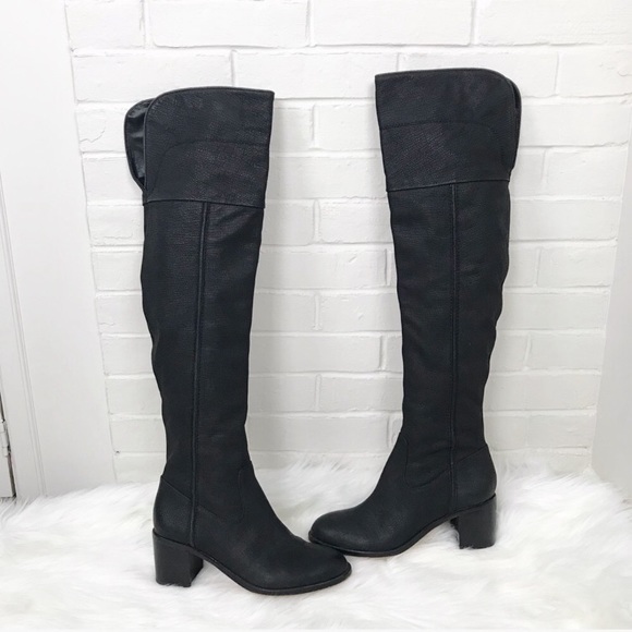Sam Edelman Shoes - {Sam Edelman} Textured Leather Over The Knee Boots